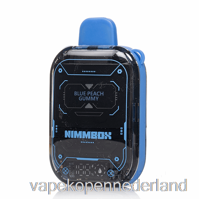 Elektronische Sigaret Vape Vapengin Nimmbox 10000 Wegwerp Blauwe Perzik Gummy